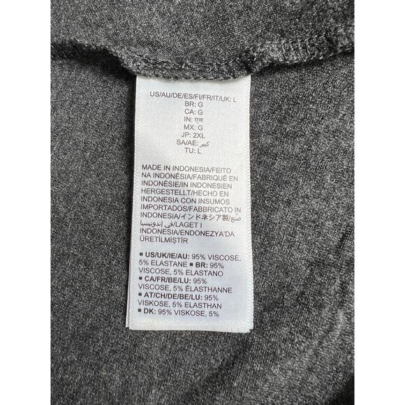 Amazon Essential Surplice Dress Short Sleeve Gray Size XS Extra Small - Picture 6 of 7